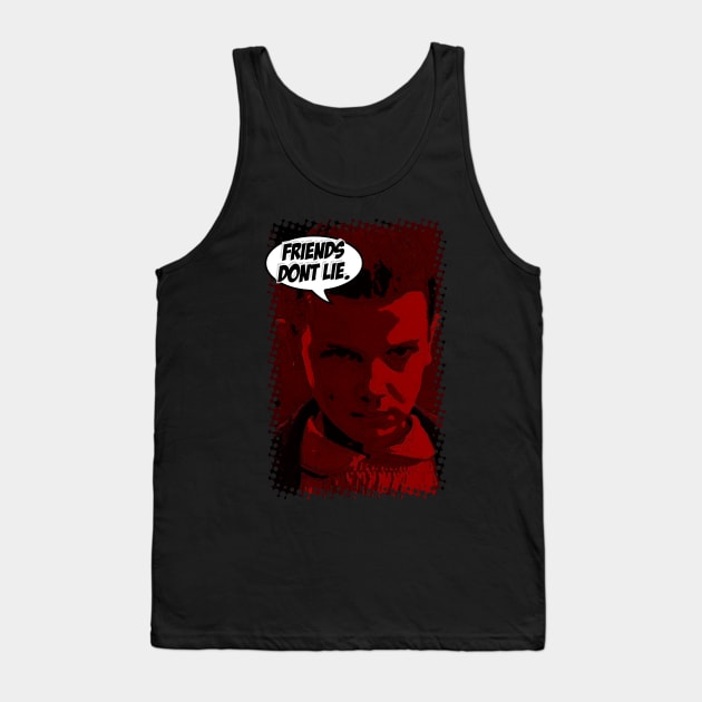 Stanger Things | Friends Dont Lie. Tank Top by JokerAngel